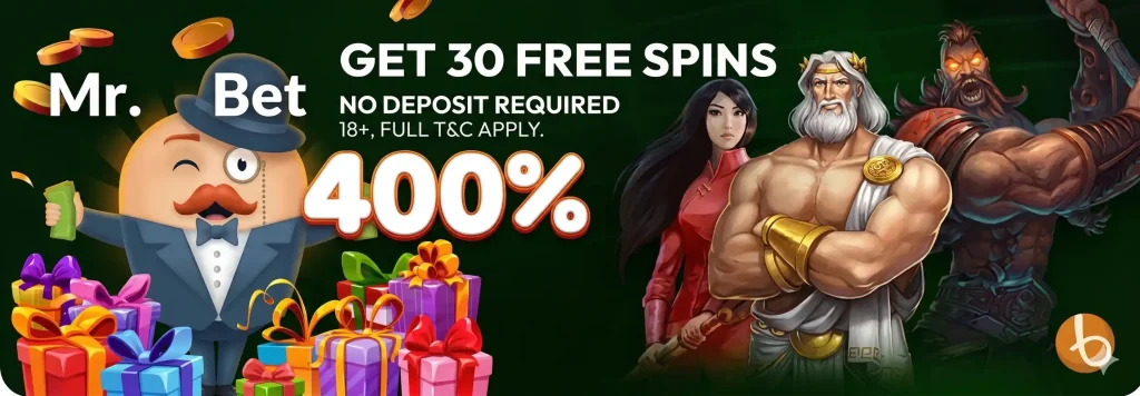 mr-bet - free spins 30