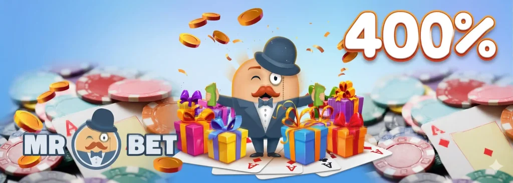 mr-bet - logo bonus 400