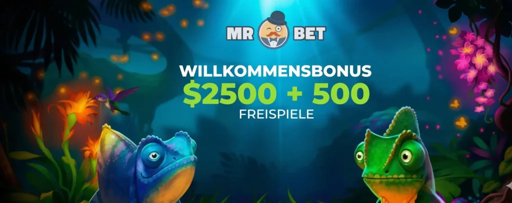 mr-bet - welcome bonus 2500